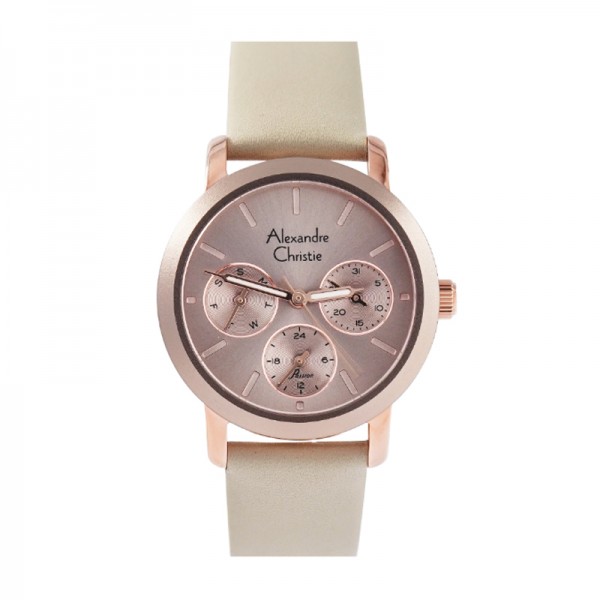 Alexandre Christie AC 2A25 Rosegold Grey BFLRGLG